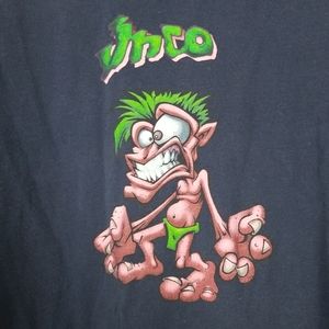 Jnco vintage t shirt made in usa blue size xl